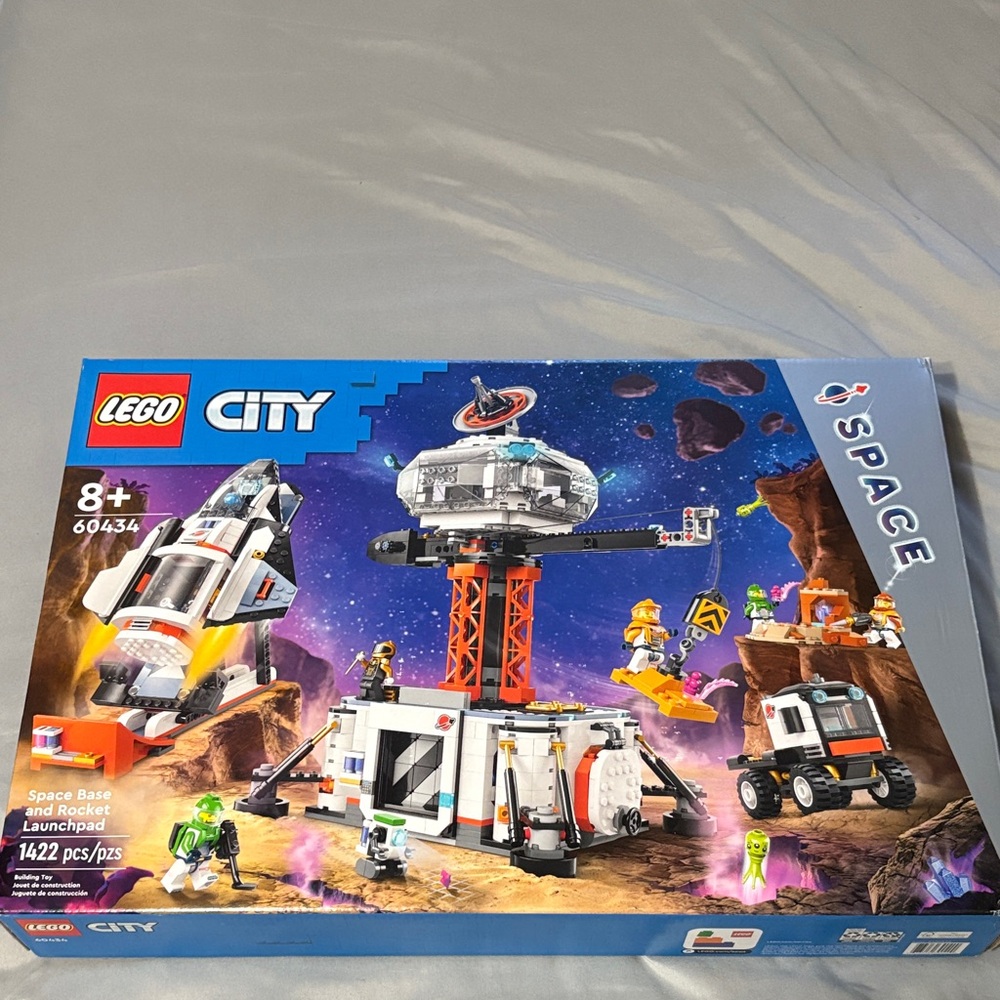 LEGO City Space Base and Rocket Launchpad